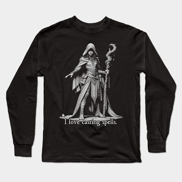 Halfling Illusionist Long Sleeve T-Shirt by OddlyNoir